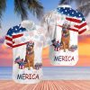 German Shepherd Independence Day Hawaiian Shirt